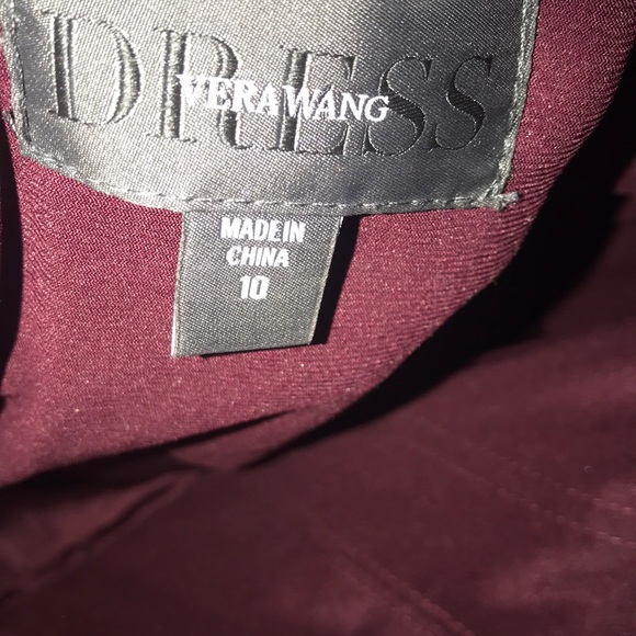 Vera wang strapless dress high and low gown - Picture 7 of 7